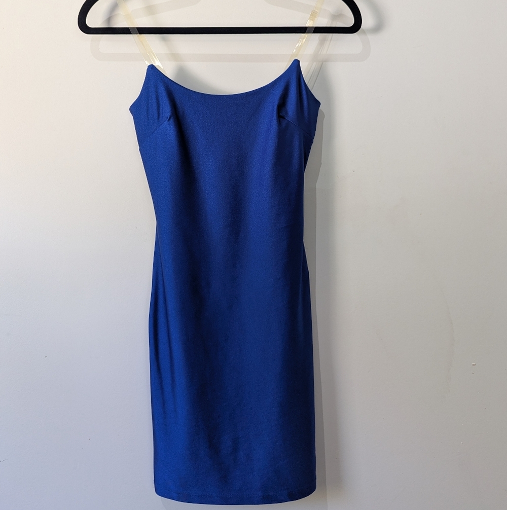 Chic Cherry Mellow Blue Dress